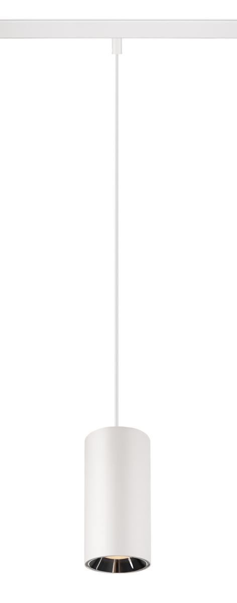 SLV - NUMINOS® S 48V TRACK DALI, hanglamp, wit / chroom, 16 W - 1006830