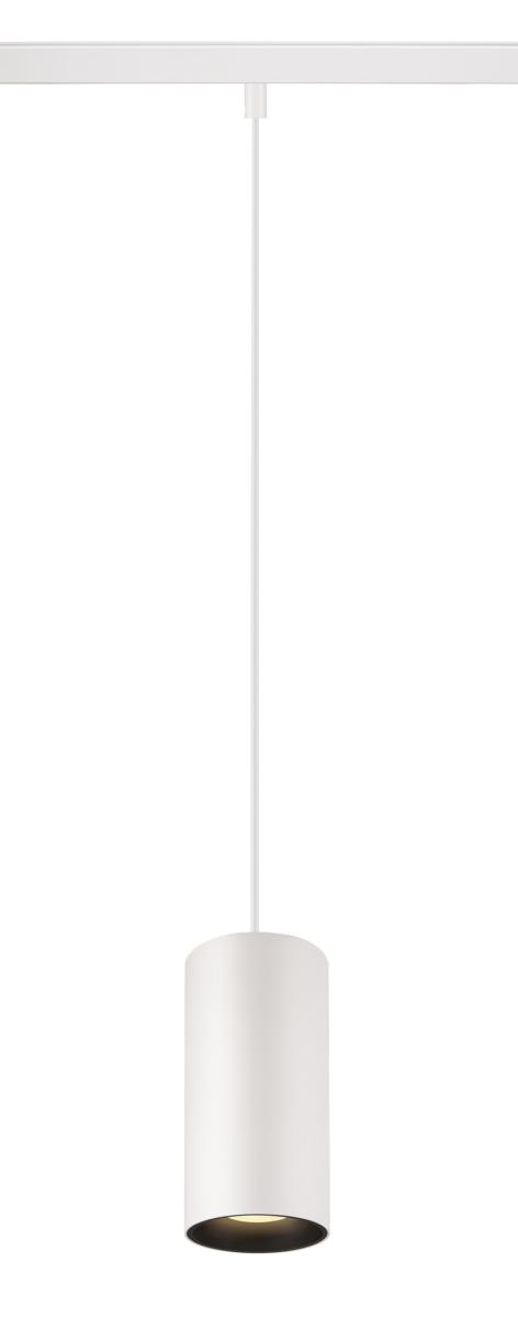 SLV - NUMINOS® S 48V TRACK DALI, hanglamp, wit / zwart, 16 W - 1006843