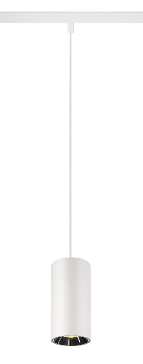 SLV - NUMINOS® S 48V TRACK, DALI, hanglamp, wit / chroom, 16 W - 1006845