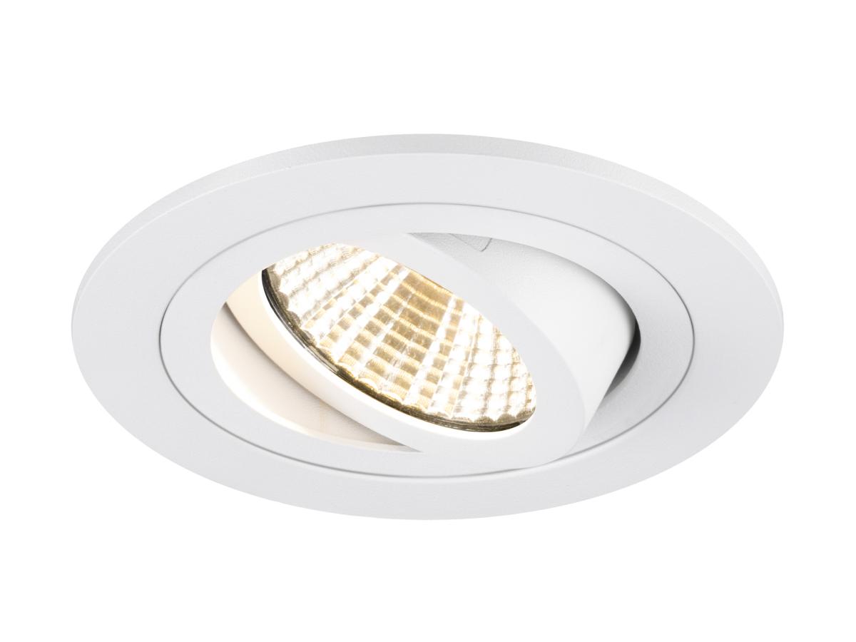 SLV - NEW TRIA® 75, plafondinbouwarmatuur, 3000 K, 38°, IP 20 - 1007403