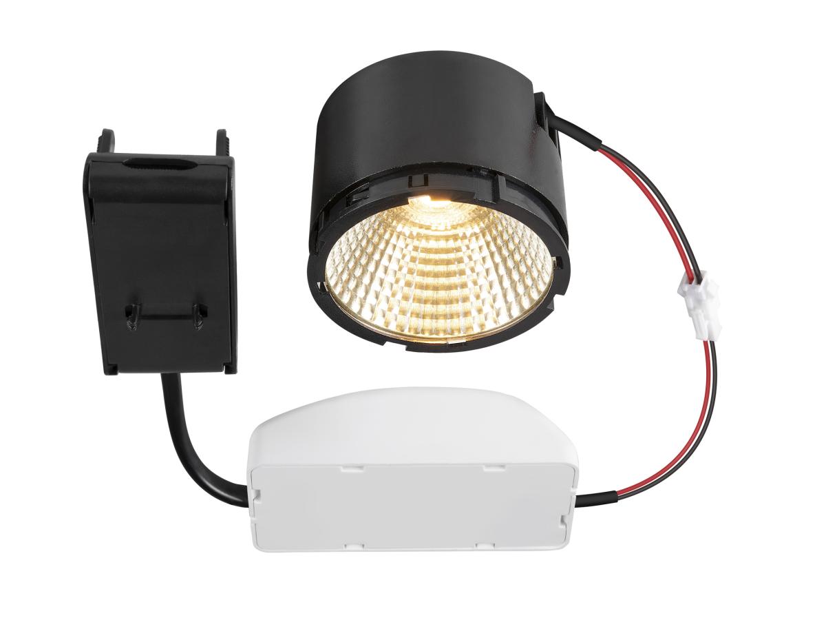 SLV - NEW TRIA®, ledmodule, rond, 3000 K, 38°, PHASE, zwart - 1007410