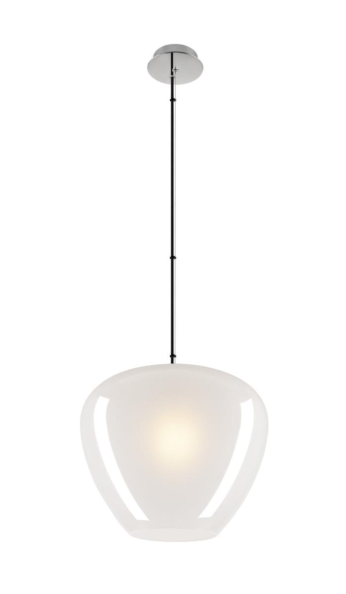 SLV - PANTILO CONVEX 40, pendelarmatuur, 150 cm, E27, max. 40 W - 1007878
