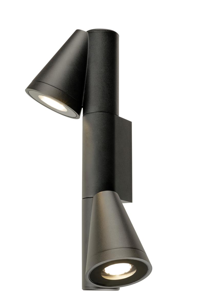 SLV - T TUBE, wandopbouwarmatuur, GU10, double, IP65, max. 10 W - 1008013
