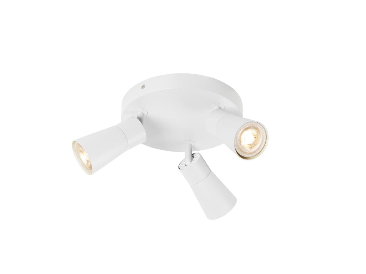 SLV - PURI 2.0 Cone, wand en plafondopbouwarmatuur, rond, 3x - 1008338