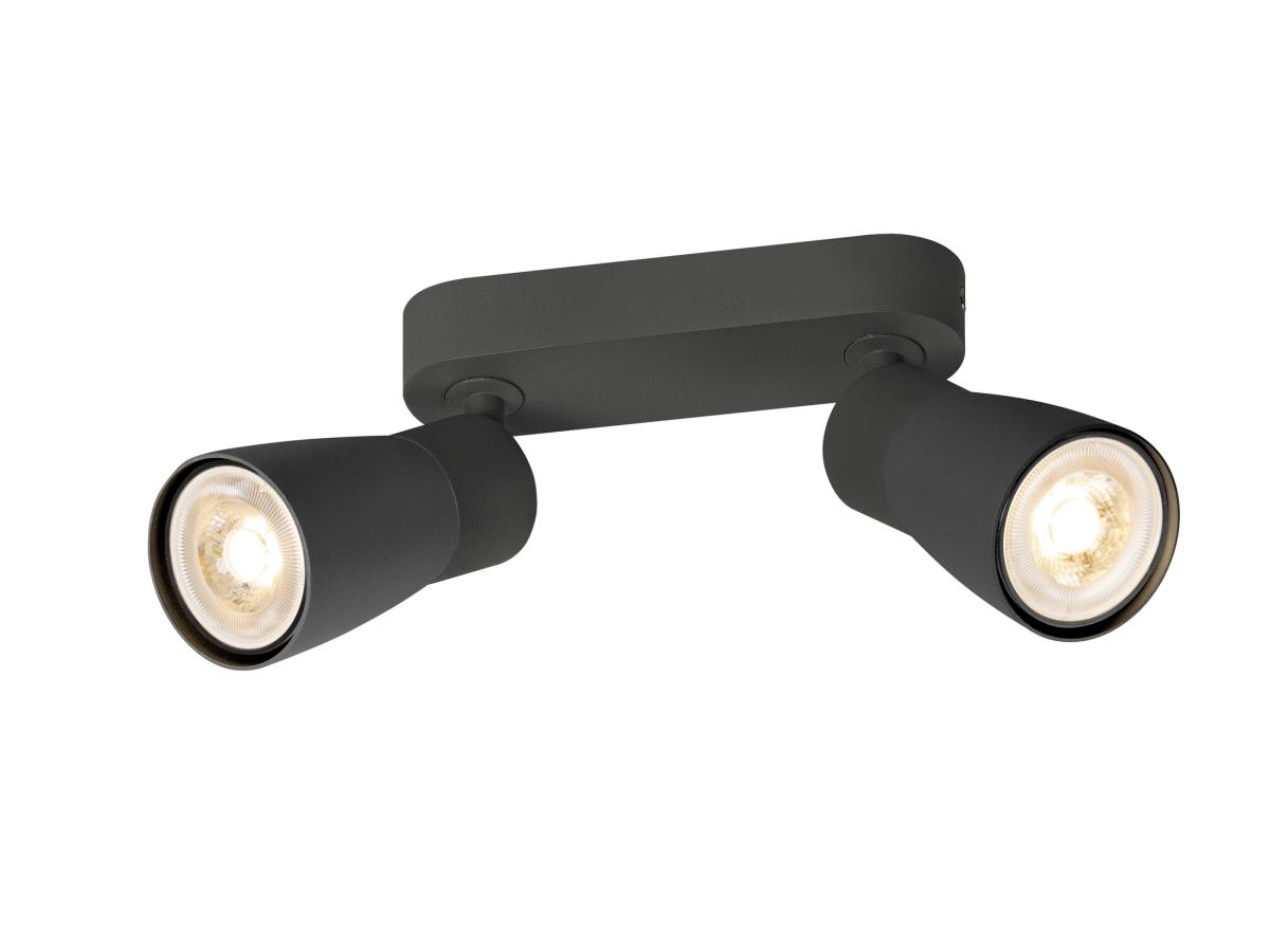 SLV - PURI 2.0 Dome, wand en plafondopbouwarmatuur, lang, 2x - 1008369