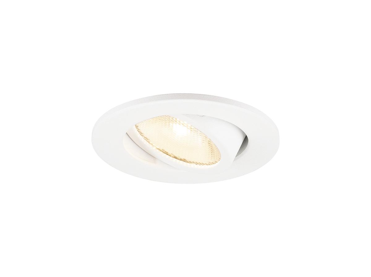SLV - NEW TRIA® 45, DL, rond, plafondinbouwarmatuur, 3000K, 24° - 1009004