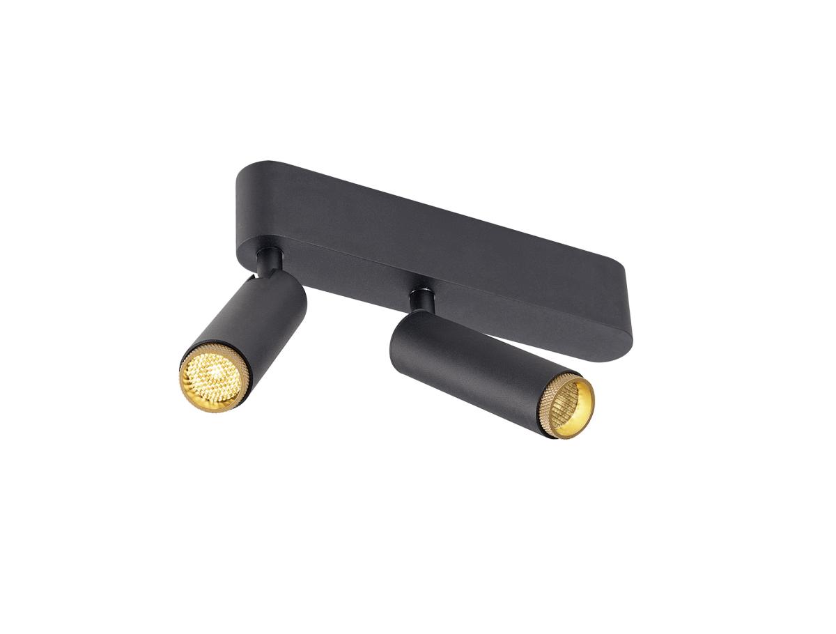 SLV - GRIP! S, plafondopbouwarmatuur, double, FASE, 3000K, 21W - 1009047