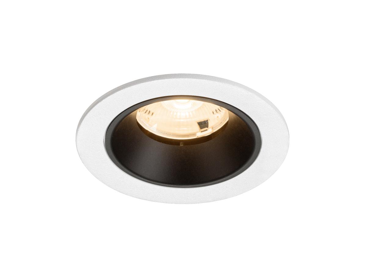 SLV - NUMINOS® S, plafondinbouwarmatuur wit/zwart 2700 K 20° - 1009442