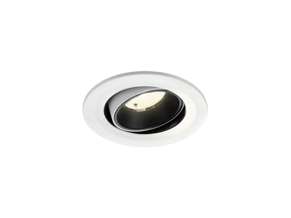 SLV - NUMINOS® MOVE S, plafondinbouwarmatuur wit/zwart 4000 K 40° - 1009535