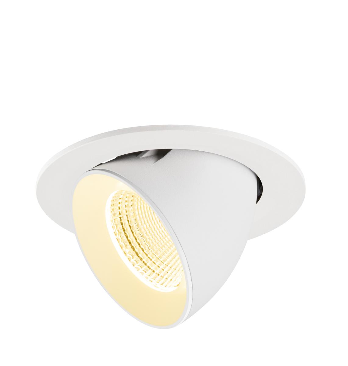 SLV - NUMINOS® GIMBLE L, plafondinbouwarmatuur, 3000 K, 55° - 1009737