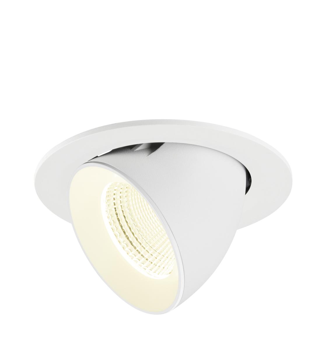 SLV - NUMINOS® GIMBLE L, plafondinbouwarmatuur, 4000 K, 55° - 1009755