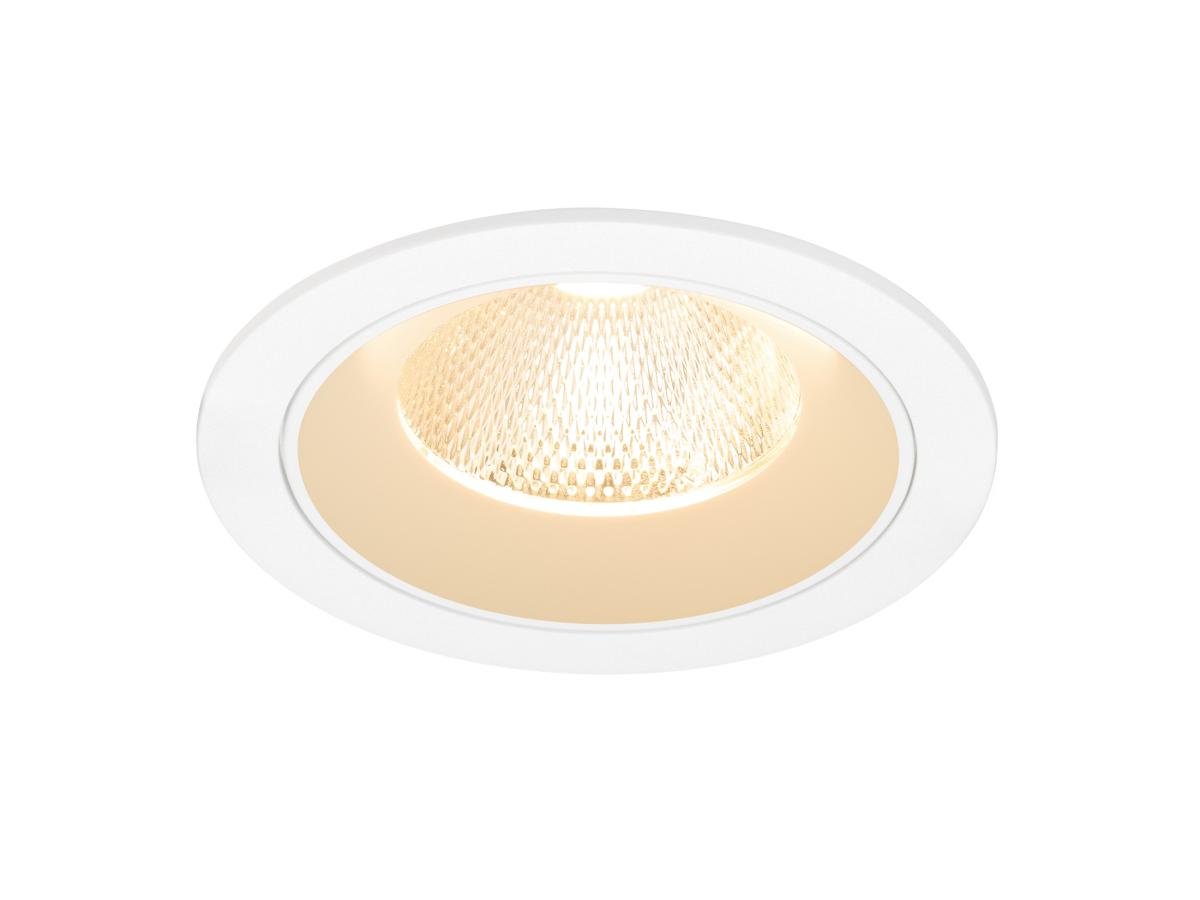 SLV - NUMINOS® L, plafondinbouwarmatuur 2700K, 20°, IP20, rond - 1009766