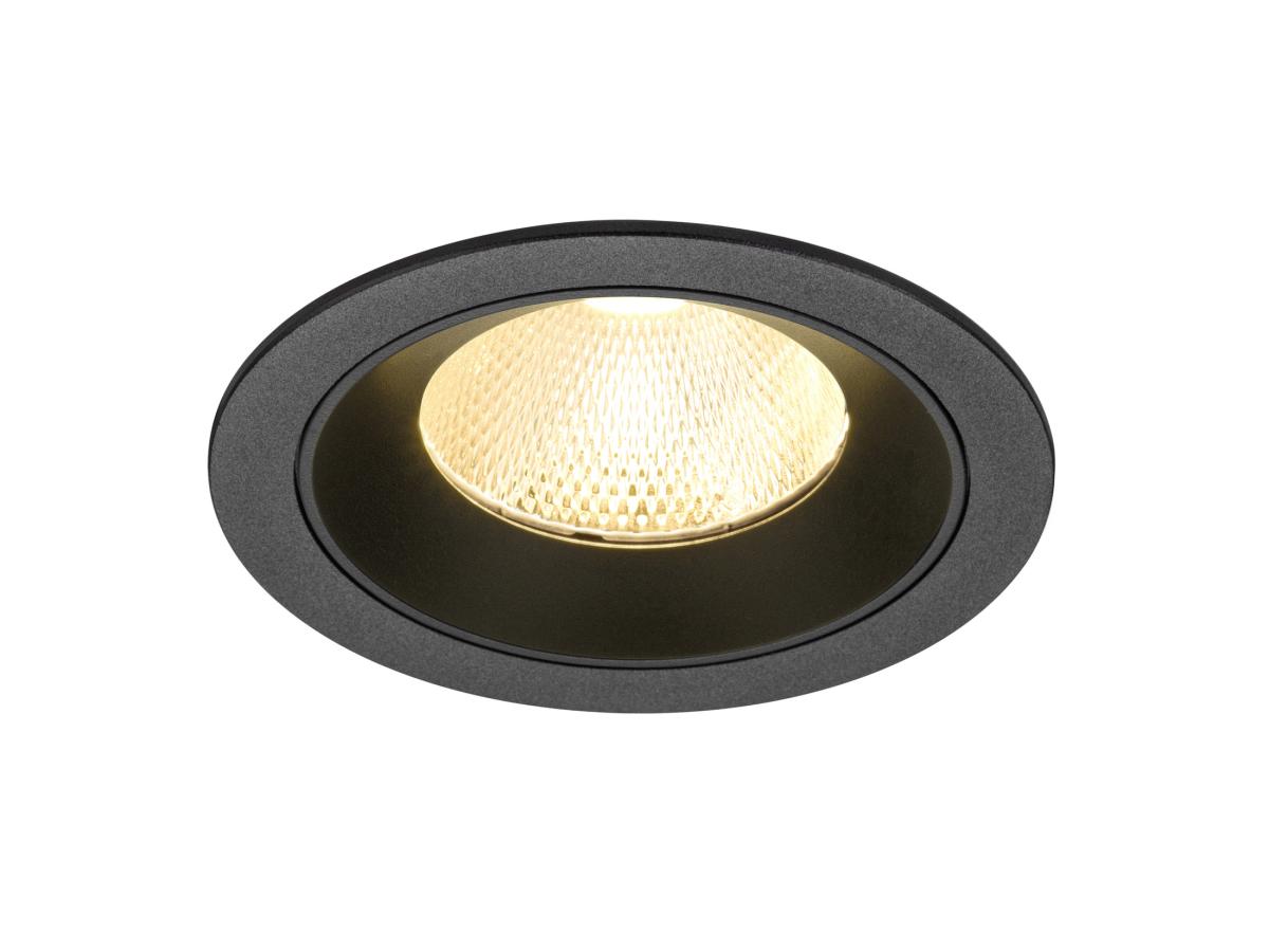 SLV - NUMINOS® L, plafondinbouwarmatuur 3000K, 20°, IP20, rond - 1009774