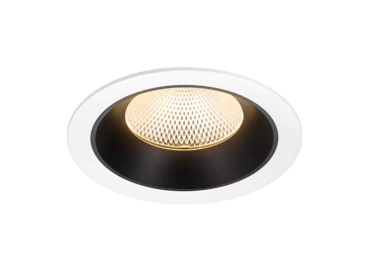 SLV - NUMINOS® XL, plafondinbouwarmatuur wit/zwart 2700 K 40° - 1009930