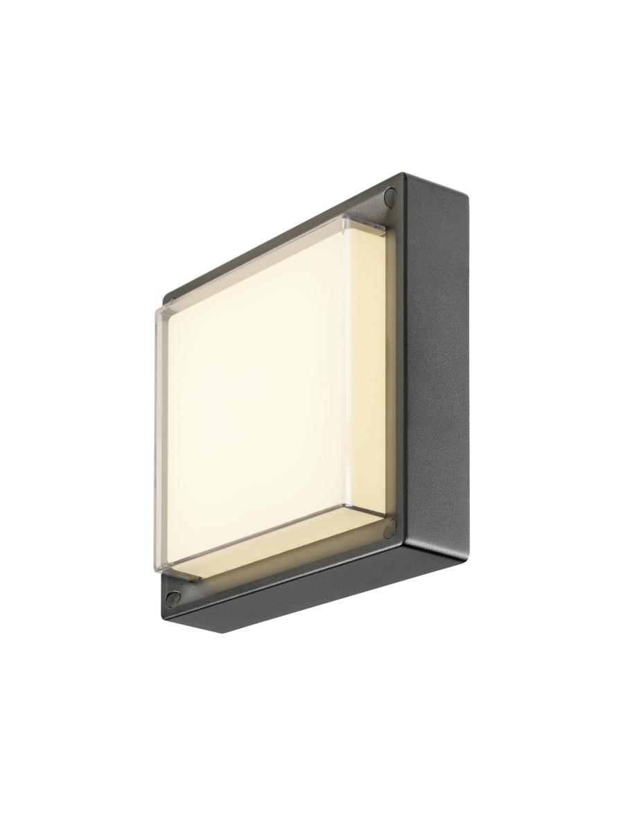 SLV - AINOS SLIDE WL, Wandopbouwlamp, hoekig, PHASE, 2700/3000 - 1011260