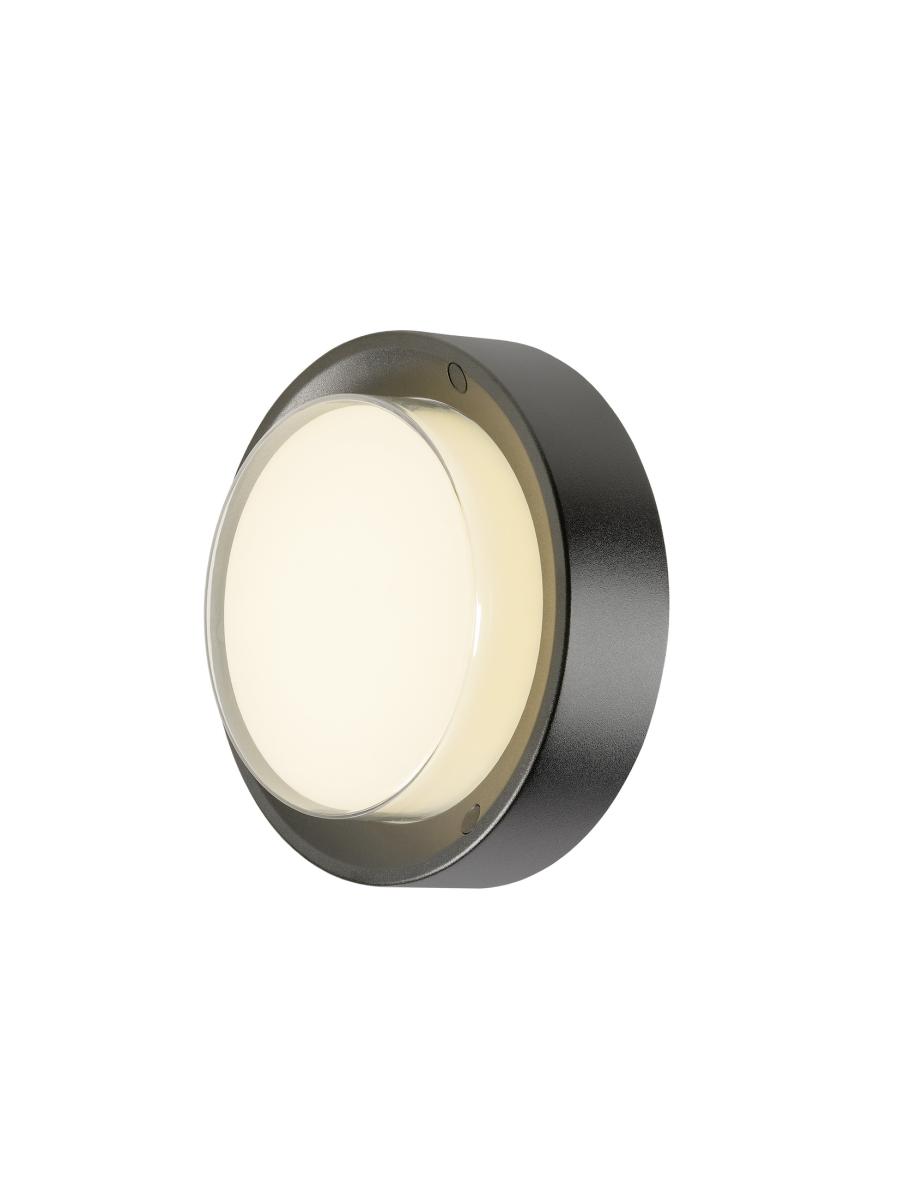 SLV - AINOS SLIDE WL, Wandopbouwlamp, rond, PHASE, 2700/3000 K - 1011261