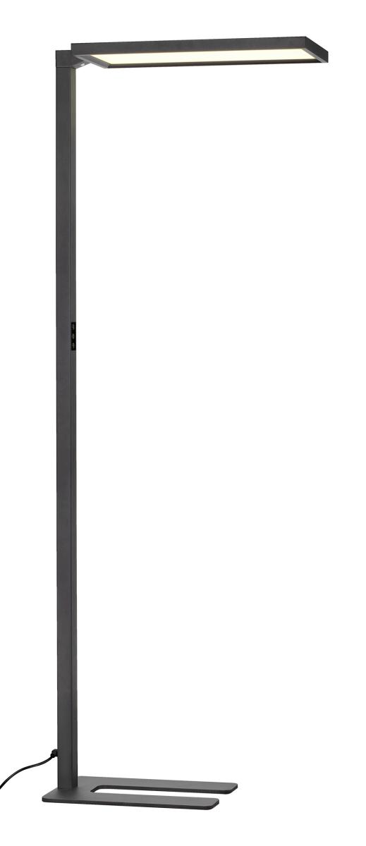 SLV - WORKLIGHT, FL, Vloerlamp, 4000 K, 79 W, Touch, zwart - 1012193