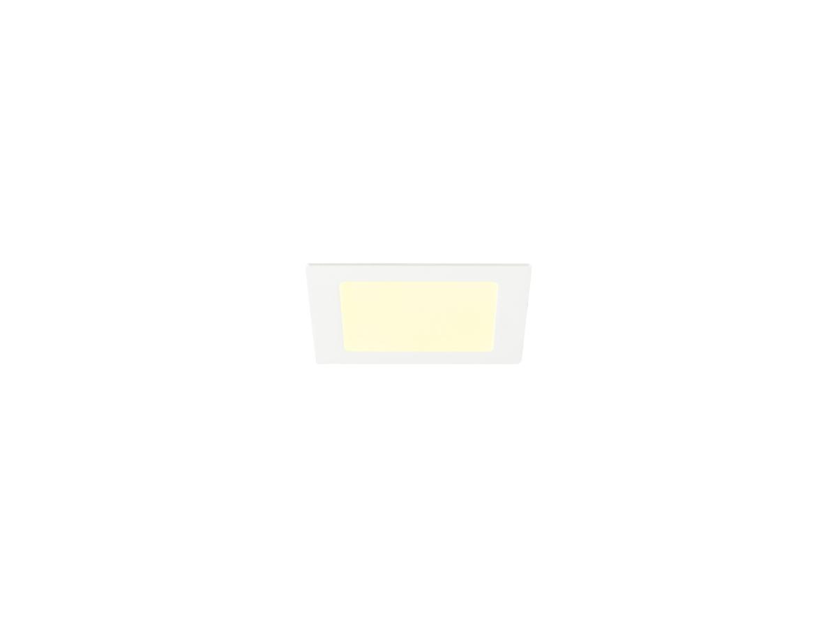 SLV - SENSER 2.0 18, RL, vierkant, PHASE, Inbouw plafondlamp - 1012201