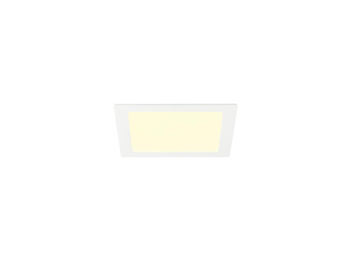 SLV - SENSER 2.0 24, RL, vierkant, PHASE, Inbouw plafondlamp - 1012203
