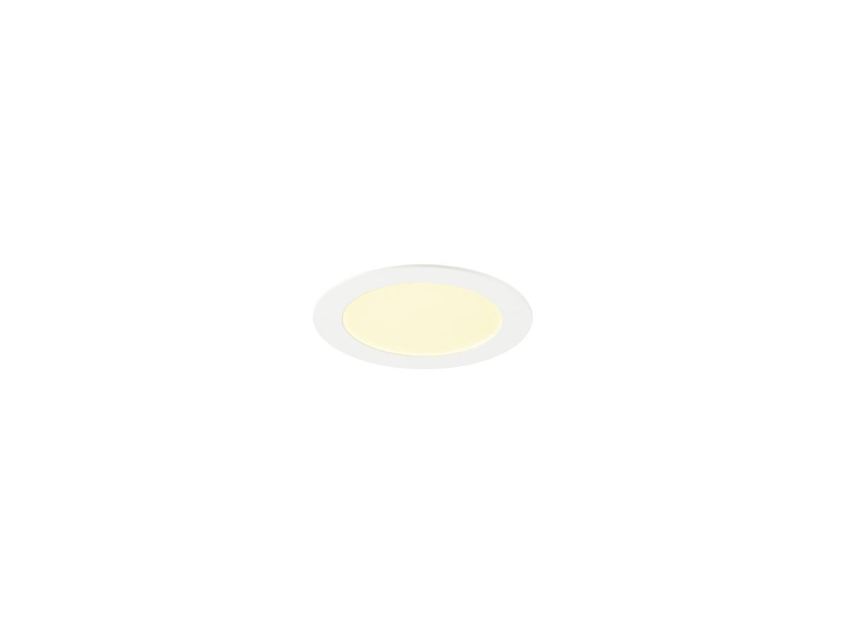 SLV - SENSER 2.0 18, RL, rond, DALI, Inbouw plafondlamp, 3000 K - 1012208