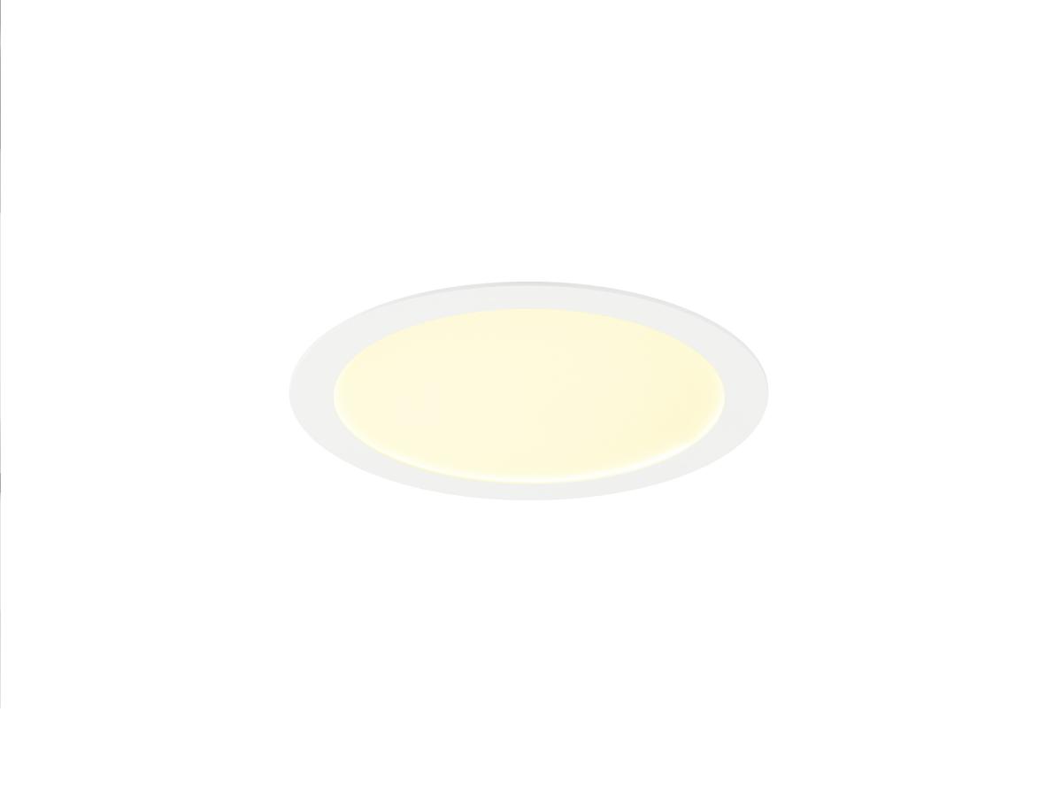 SLV - SENSER 2.0 30, RL, rond, DALI, Plafondinbouwarmatuur, 3000 - 1012211
