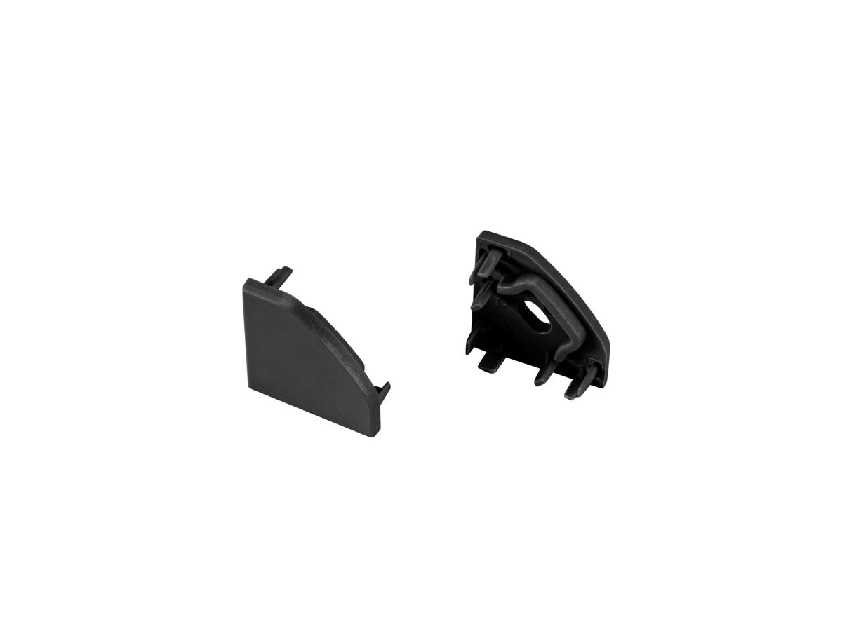 SLV - LEDSTRIP EINDKAPPEN, HOEK, S, zwart - 1012562