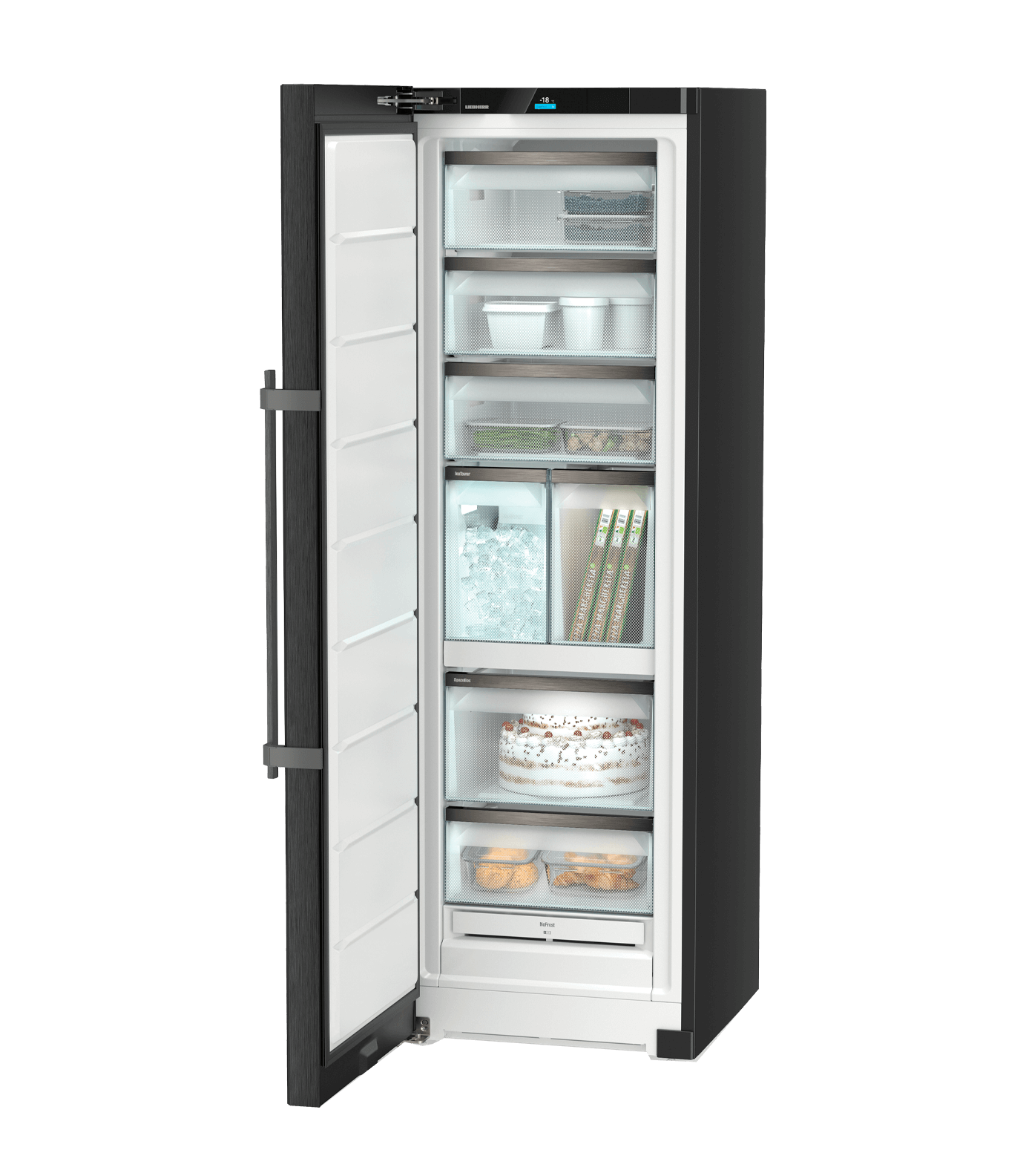 Liebherr - SFNbsd 529i NoFrost diepvrieskast BlackSteel - SFNbsd 529i-23