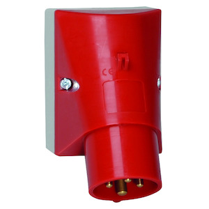 Bals - cee mannelijk opbouwstopcontact 16A 3P+T 400V IP44 schroef - 249