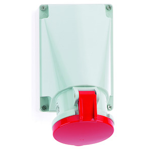 Bals - opbouw cee stopcontact 63A 3P+N+A 400V IP44, schroefaansluit - 1124