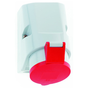 Bals - opbouw cee stopcontact 32A 6P+A 400V IP44, schroefaansluitin - 11483