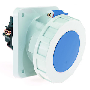 Bals - Inbouw cee stopcontact 63A 2P+A 230V IP67 schuin, schroefaan - 12569