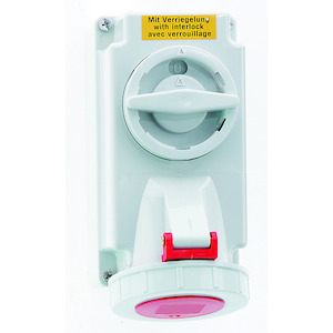 Bals - Opbouw cee stopcontact 16A 3P+N+A 400V IP67 schakelaar en ve - 160052