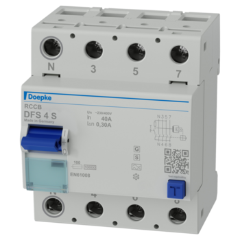Doepke - SELECTIEVE DIFF 40A 300mA 4P - 09136905