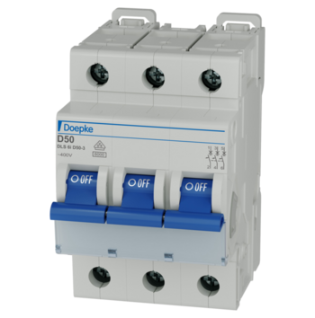 Doepke - AUTOMAAT 50A 3P "D" 10KA - 09916478