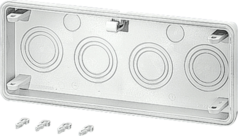 Hensel - MI aanbouwflens 2 x M20 , 4 x M32/40/50 - MIFM50