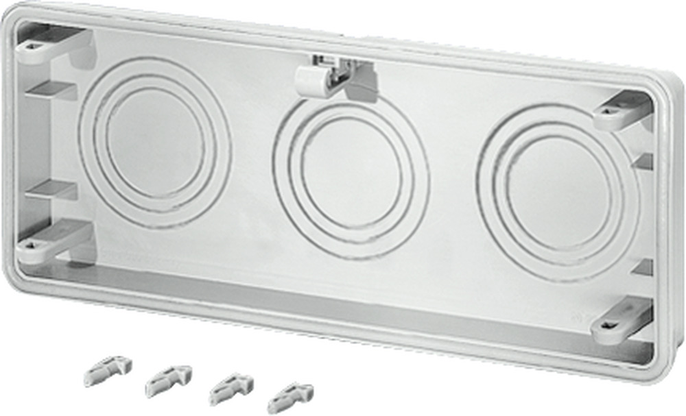 Hensel - MI aanbouwflens 3 x M40/50/63 - MIFM60