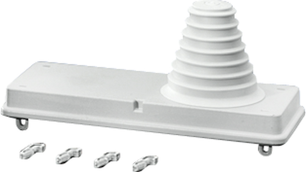 Hensel - MI aanbouwflens 1 x dia 30 72mm - MIFP70