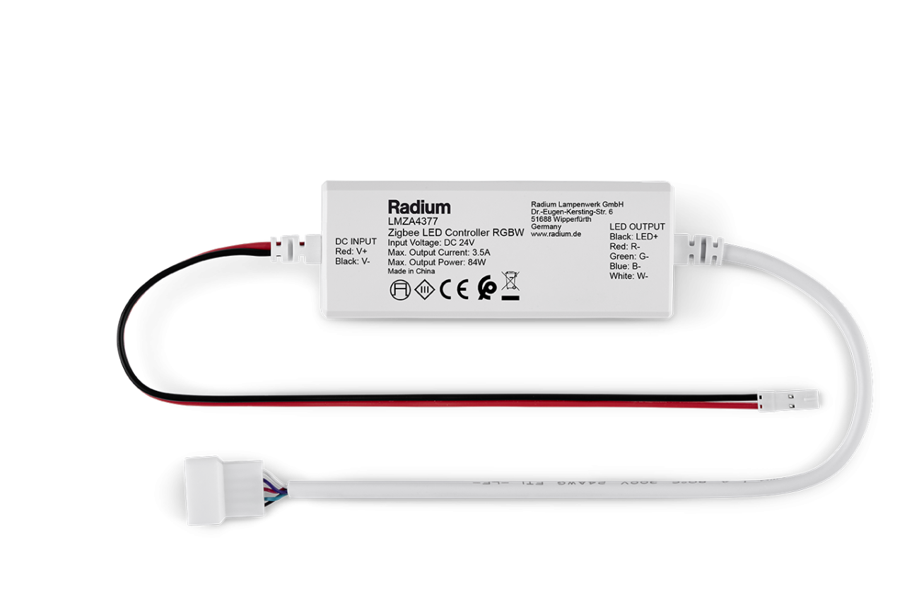 Radium - CONTROLLER ZGB RGBW 80W/24V IP20 - RALMZA4377