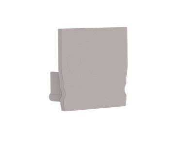 Radium - ENDCAP PROFILE SMALL U - RAZTPA2610