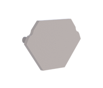 Radium - ENDCAP PROFILE SMALL CORNER - RAZTPA2613