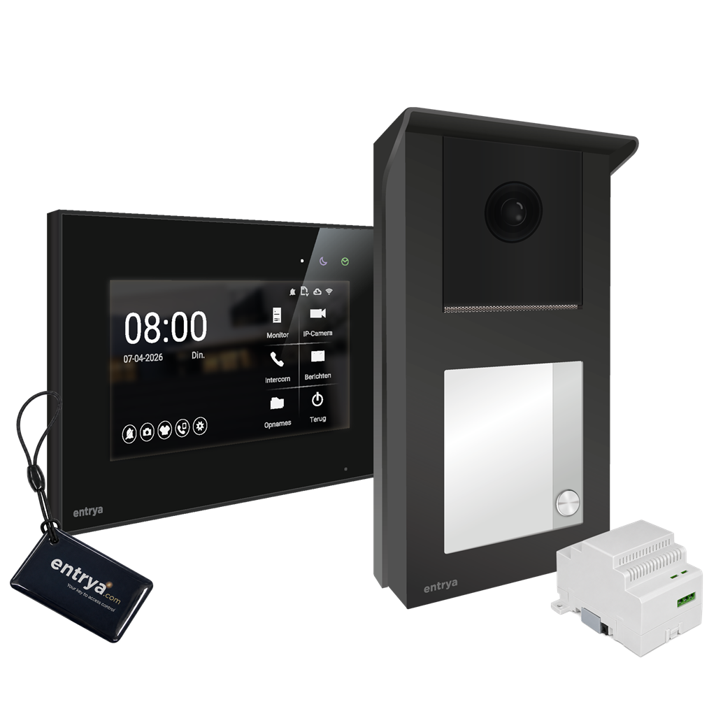 Entrya - Vision KDB1S7W kit video intercom - 105638