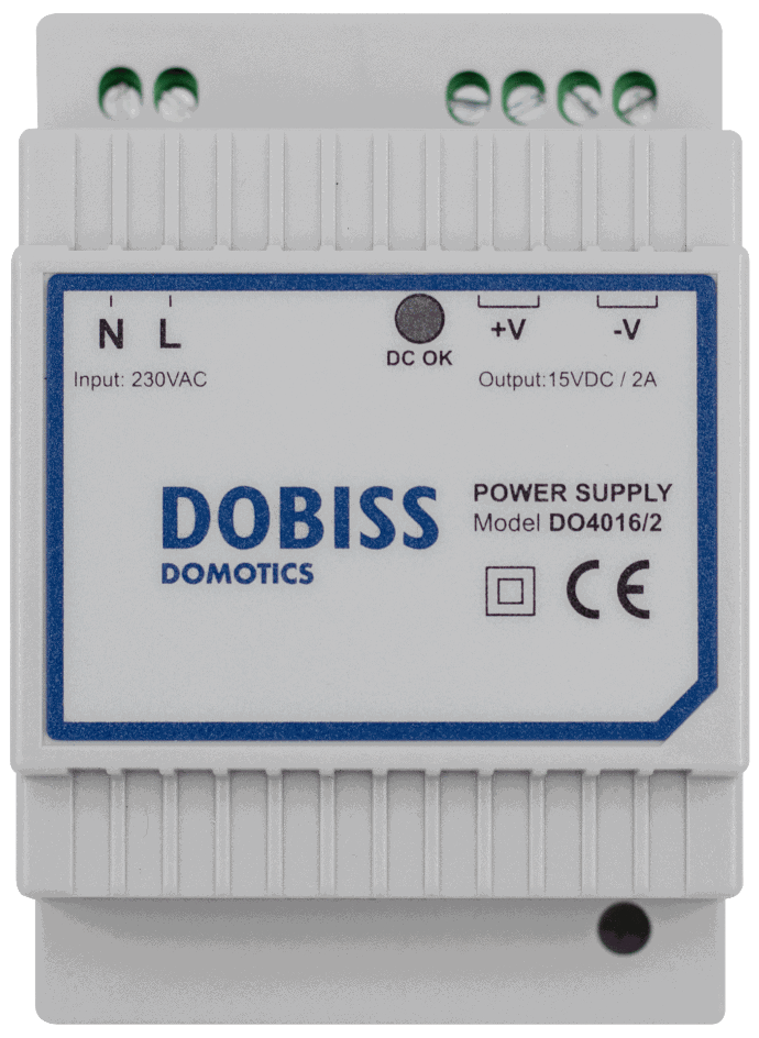Dobiss - voeding 15 VDC / 2 A - DO4016/2