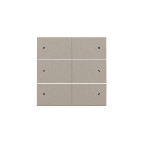 Niko - Set drukknop 6v 24V leds claystone textured - 140-60150