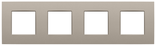 Niko - Intense afdekplaat 4v 71mm claystone textured - 140-76400