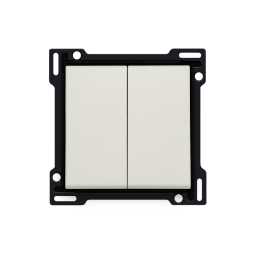 Niko - Set schakelaar/drukknop 2v light grey - 141-61505
