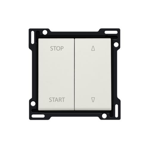 Niko - Set rolluikschakelaar gescheiden light grey - 141-65905