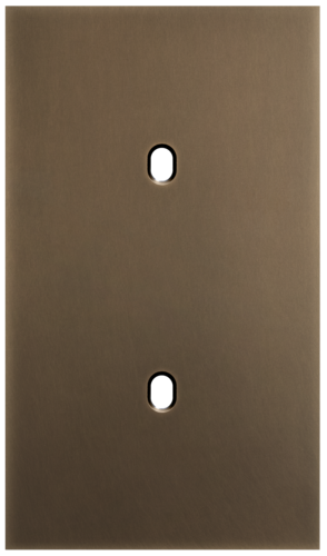 Niko - Toggle plaat 2v V60mm dark bronze patina - 211-57251