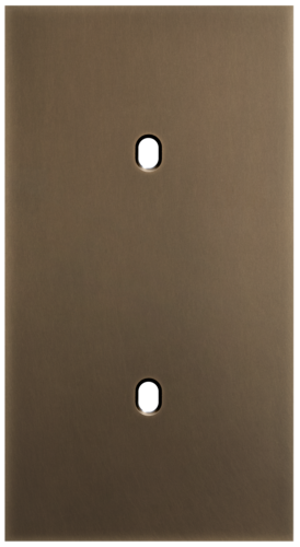 Niko - Toggle plaat 2v V71mm dark bronze patina - 211-57851