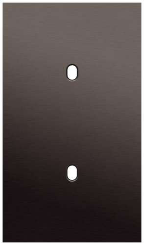 Niko - Toggle plaat 2v V60mm alu ganache brushed - 222-57251