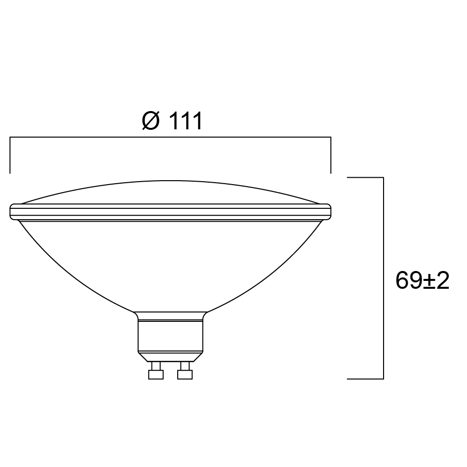 Sylvania - RefLED Retro ES111 13W 1150LM - 0029192